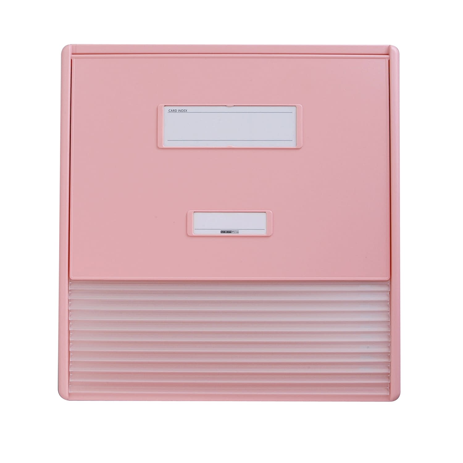カードインデックス A3(A4タテ2面)・11ポケット カーデックス 23-3660-0004 4：ピンク LIHITLAB． HC113C