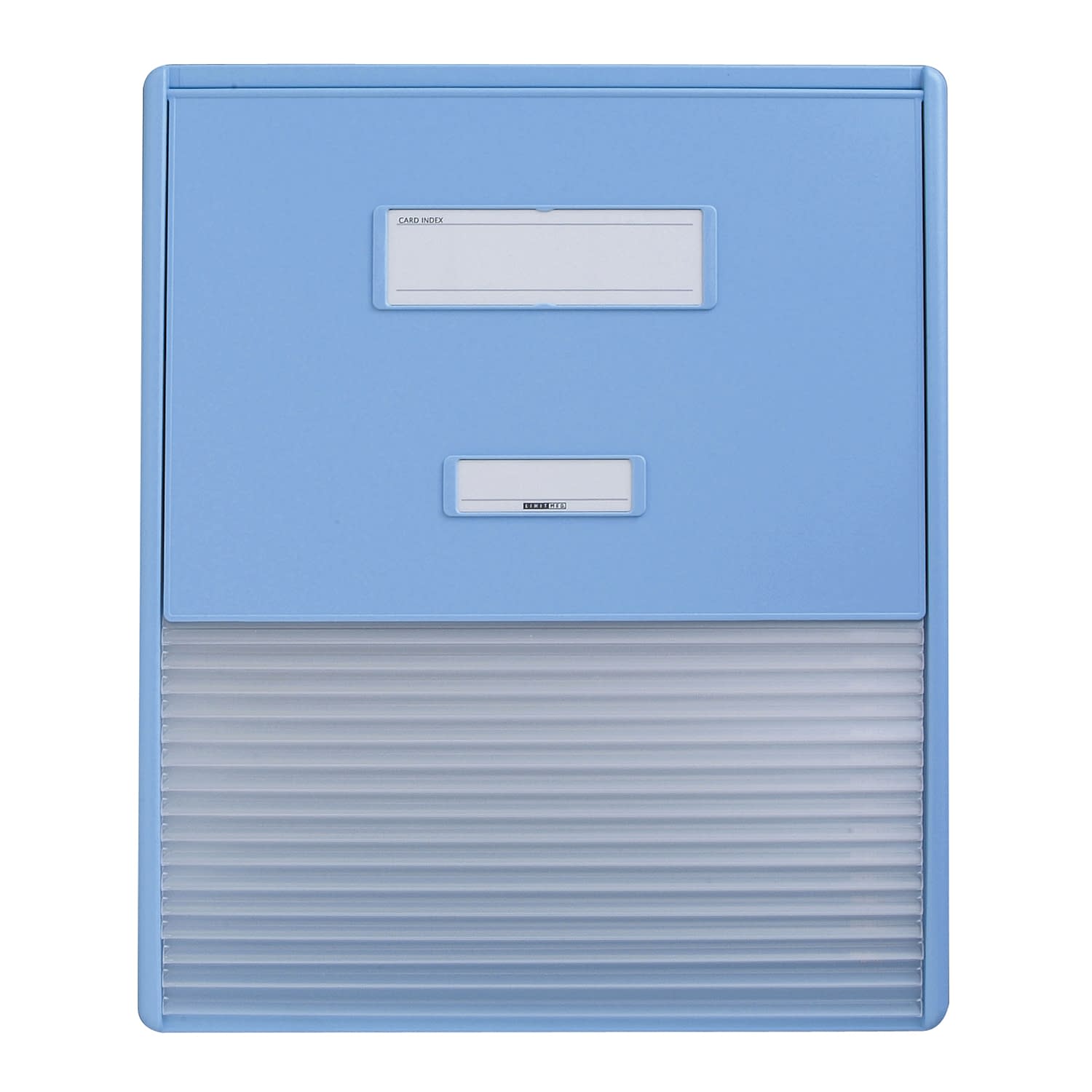 カードインデックス A3(A4タテ2面)・16ポケット カーデックス 23-3661-0002 2：ブルー LIHITLAB． HC114C