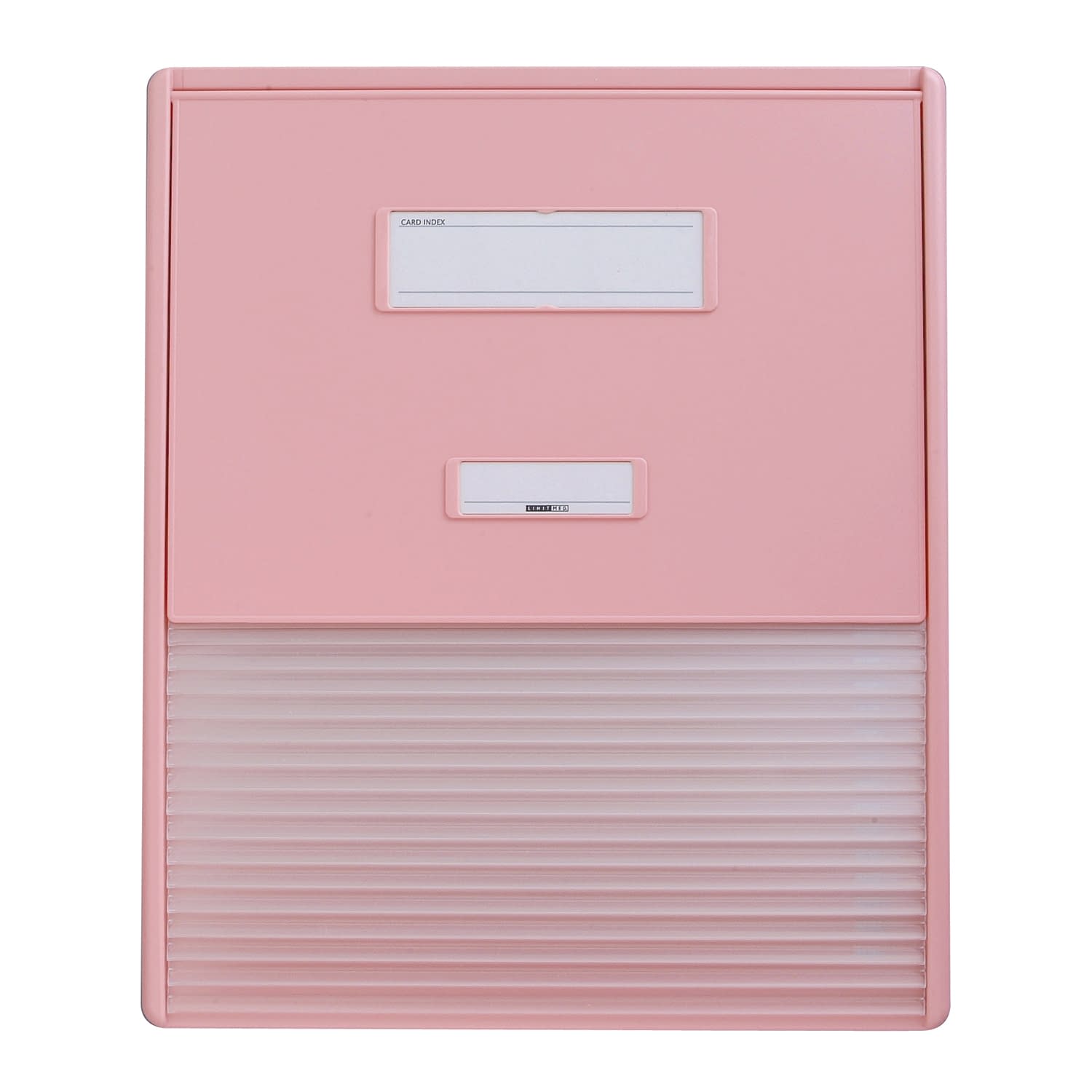 カードインデックス A3(A4タテ2面)・16ポケット カーデックス 23-3661-0004 4：ピンク LIHITLAB． HC114C