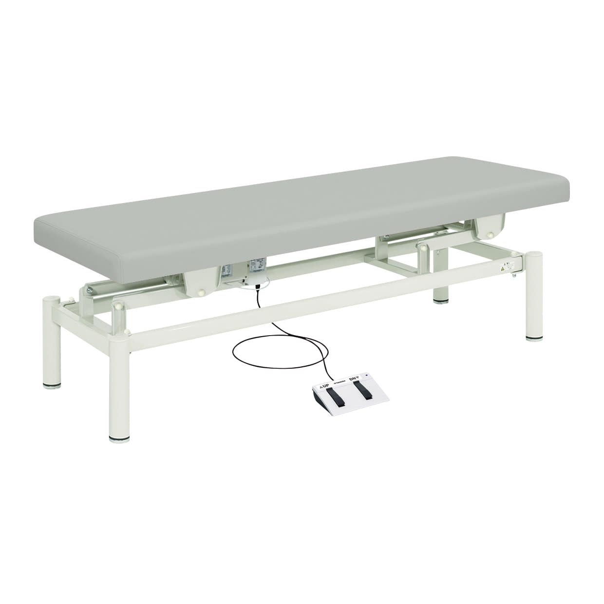 電動診察台(電動ハイローベッド) 25-3536-0109 ビニルレザーグレー 高田ベッド製作所 TB-912(W60XL190CM)