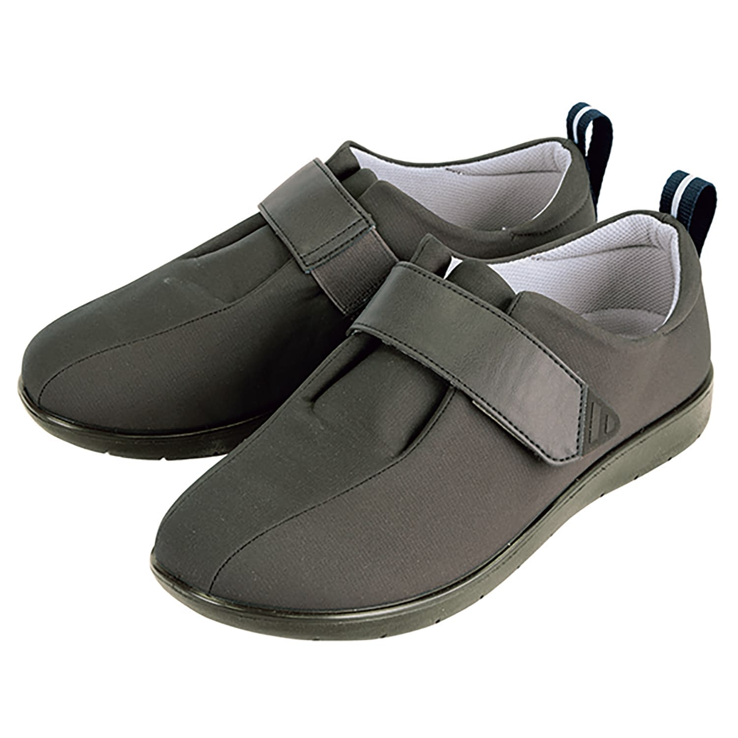 PH転びにくいシューズ(つま先有) リハビリシューズ 25-5742-0004 L プラスハート クロ