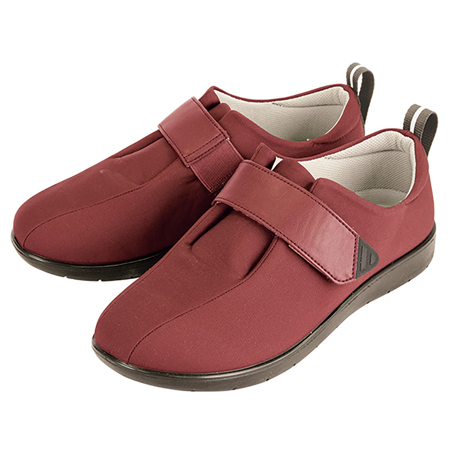 PH転びにくいシューズ(つま先有) リハビリシューズ 25-5742-0101 SS プラスハート ワイン