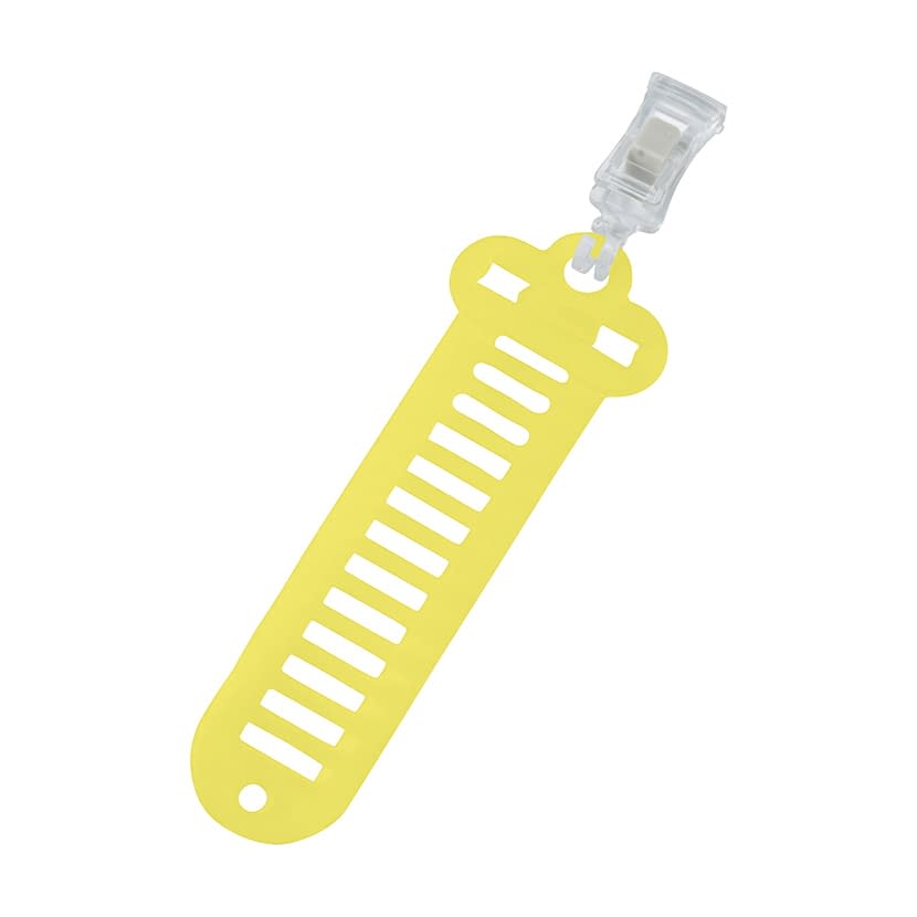 マツヨシ クリップ付結束バンド チューブクランプ 25-3300-03 MATSUYOSHI MY-7020Y(イエロー)10コイリ