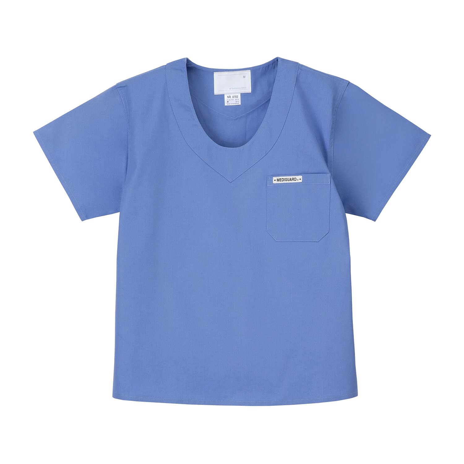 男子上衣 03-3508-0201 ブルー ナガイレーベン NR-8702(LL)