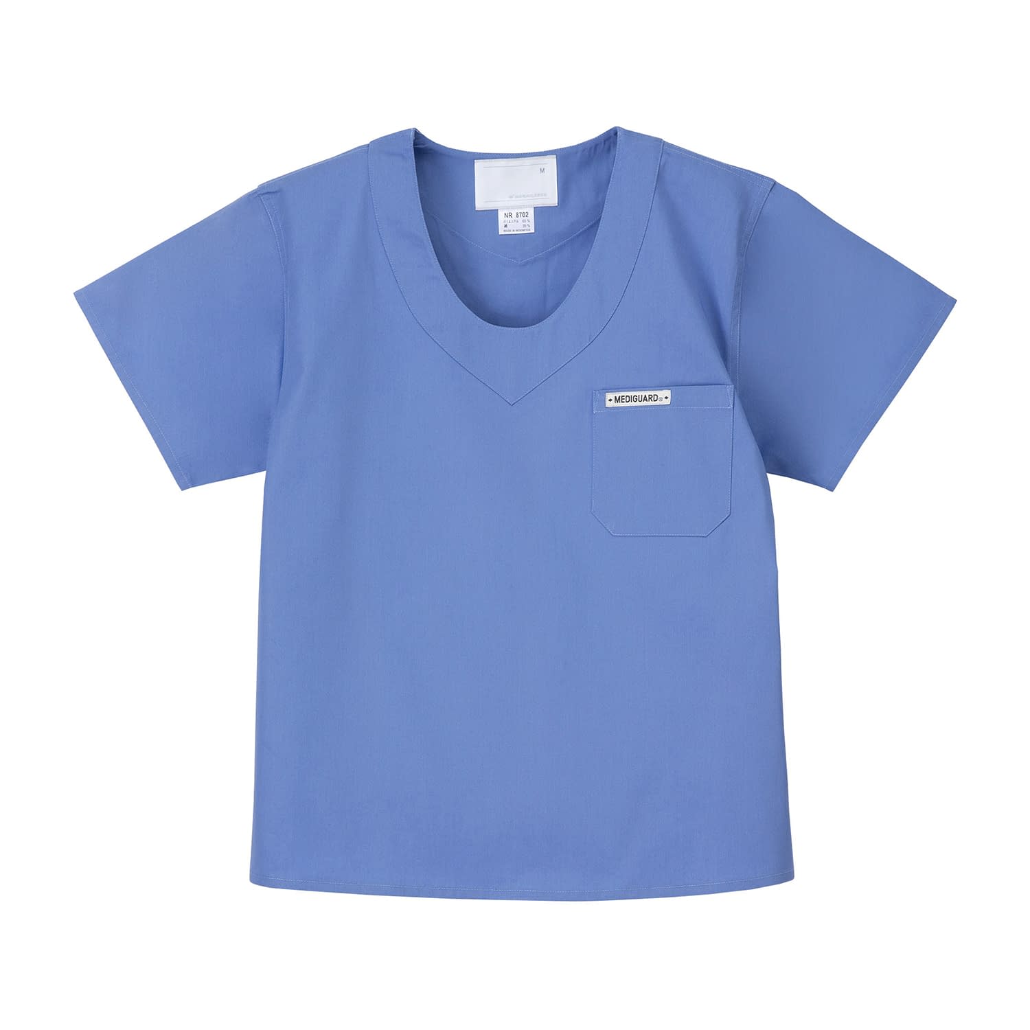 男子上衣 03-3508-0301 ブルー ナガイレーベン NR-8702(BL)