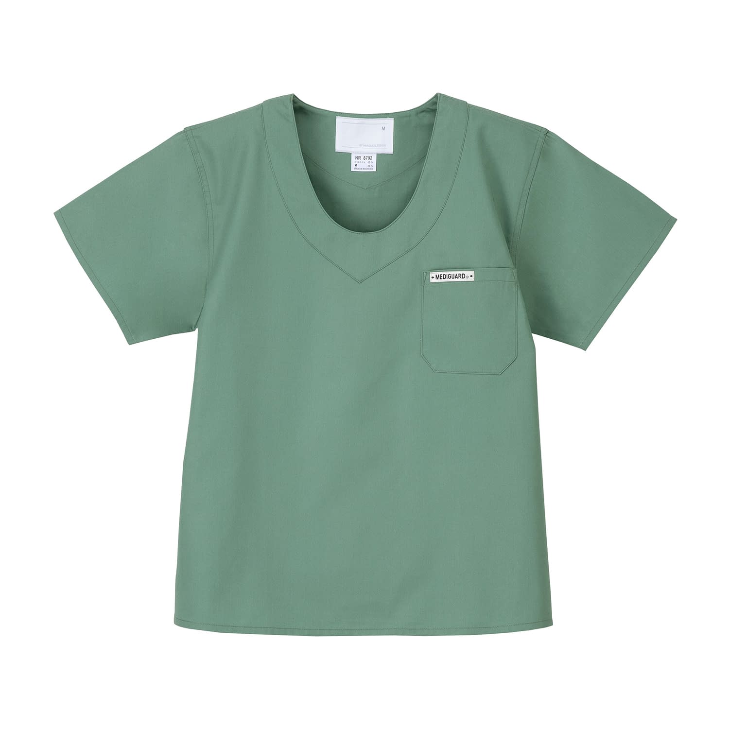 男子上衣 03-3508-0302 グリーン ナガイレーベン NR-8702(BL)