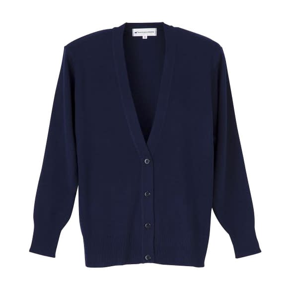 カーディガン 16-1260-0101 ネイビー ナガイレーベン JT-2350(L)