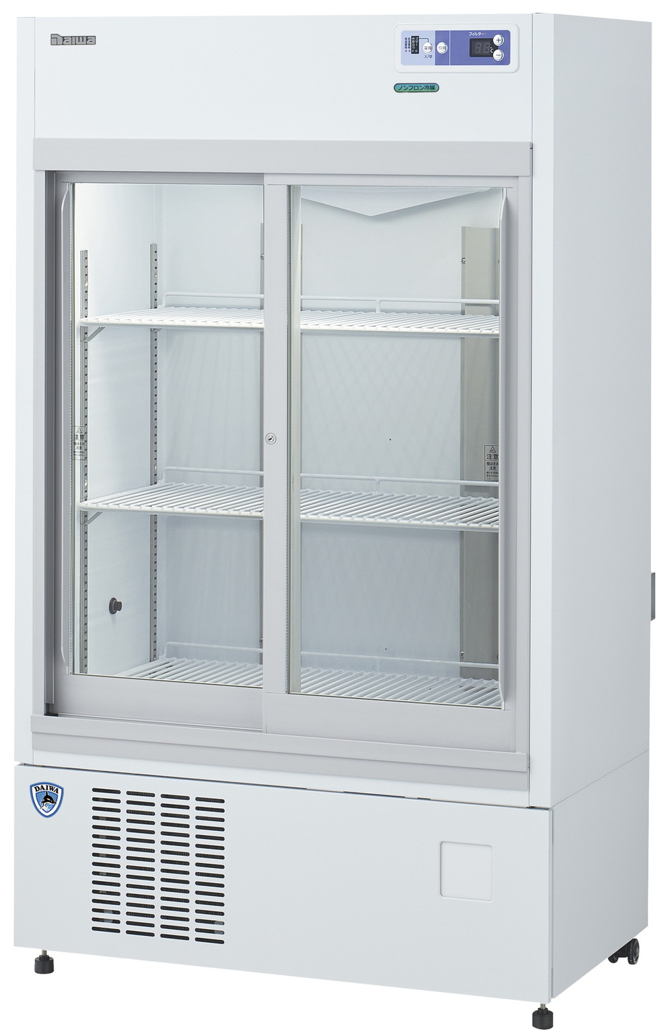ノンフロン薬用冷蔵ショーケース DC-ME15C 保冷庫(検査室) 25-3682-00