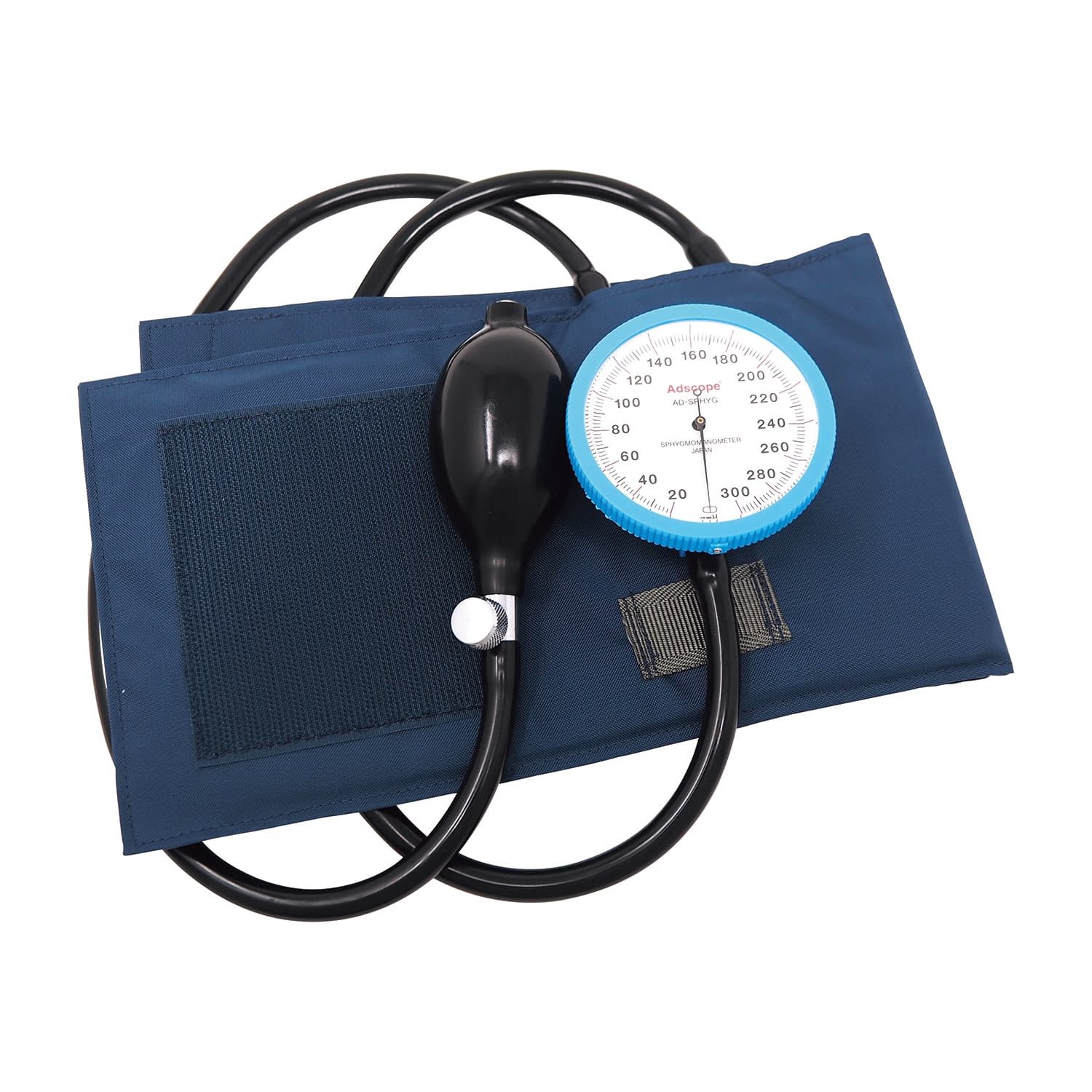 ADラージゲージ アネロイド血圧計 25-5924-02 ユーメド貿易 ADC225N(ネイビー)