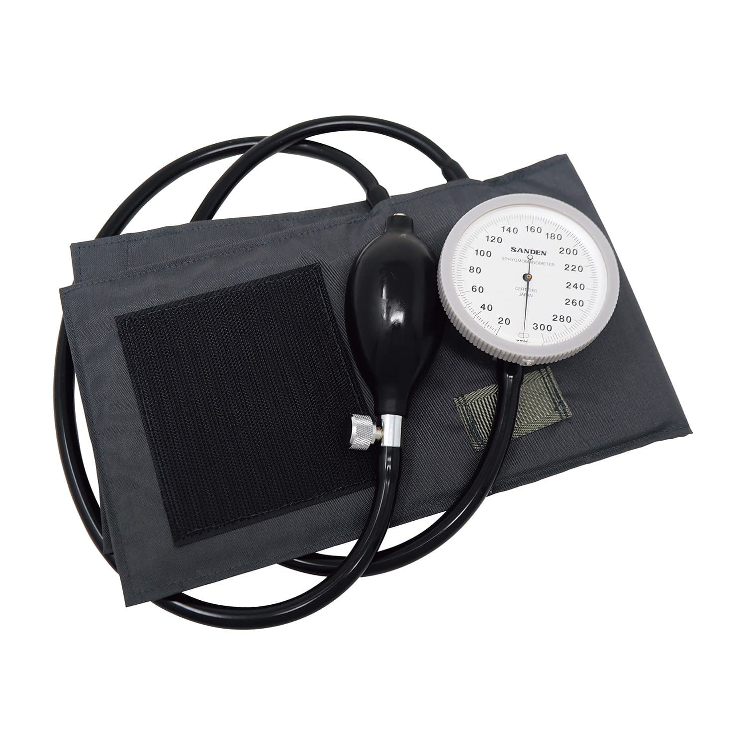 ADラージゲージ アネロイド血圧計 25-5924-03 ユーメド貿易 ADC225DG(ダークグレー)