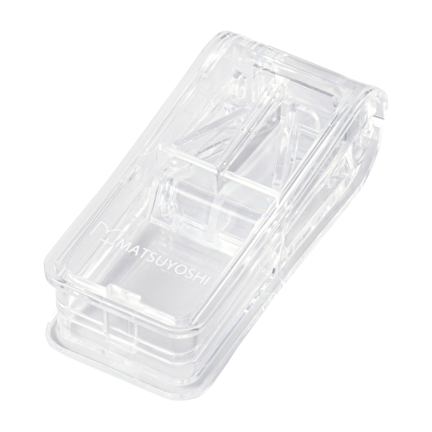 マツヨシ錠剤カッター 24-3333-02 マツヨシ MY-8100C(クリアー)