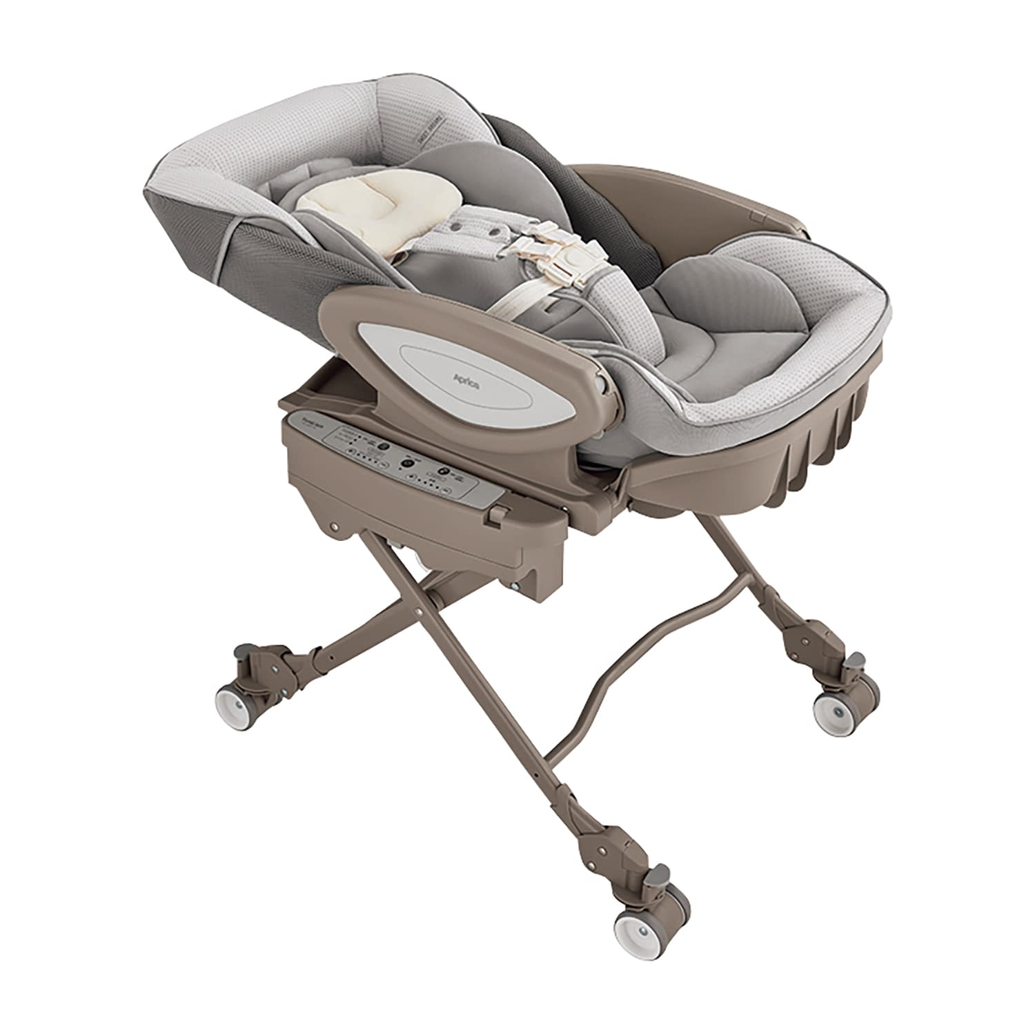 アップリカ ユラリズム オートAC 電動オート AC 25-4858-00 ハイローベッド＆チェアー 2138230(ペールグレー)