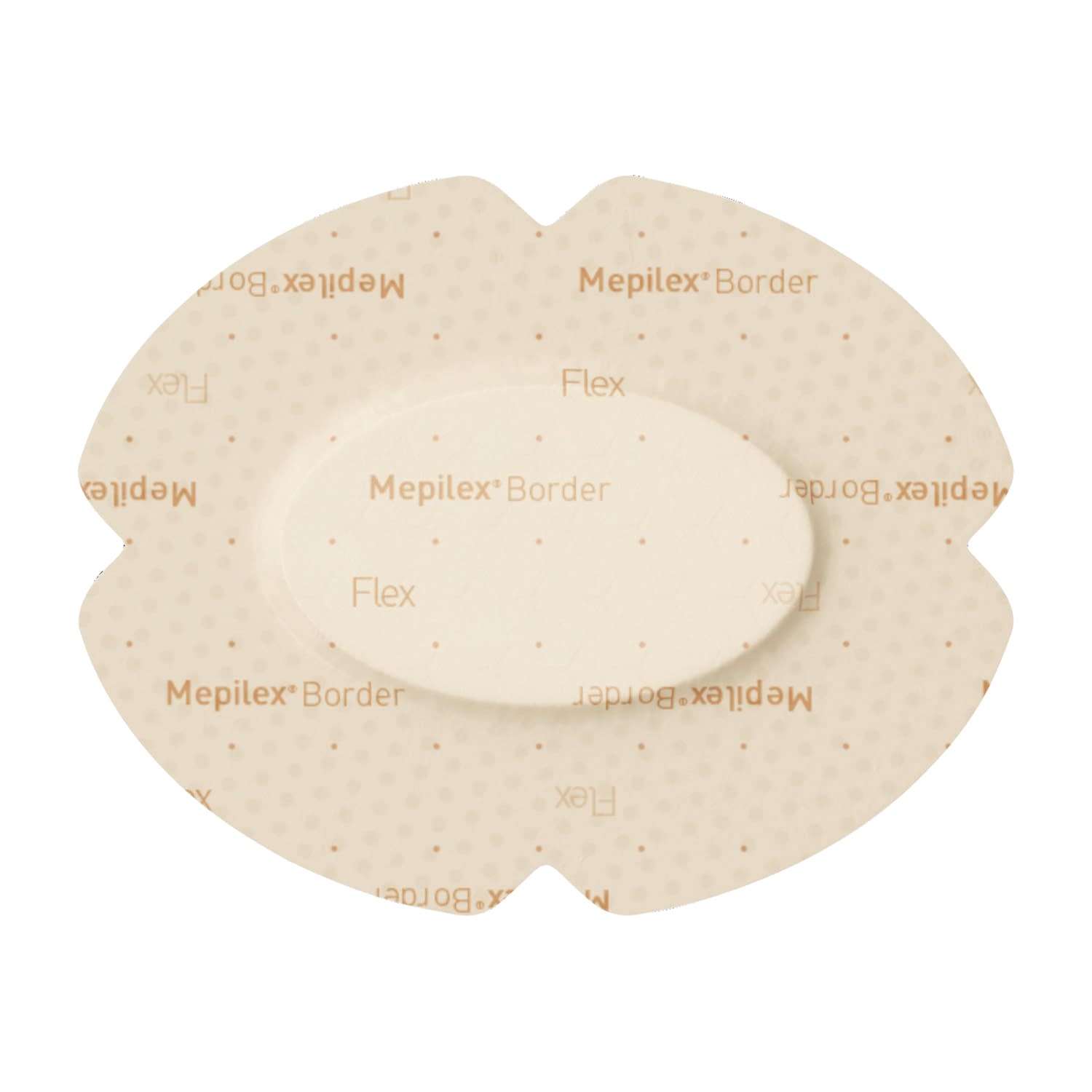 メピレックスボーダープロテクト 楕円 25-7454-05 メンリッケヘルスケア 583500(ダエン)5マイイリ