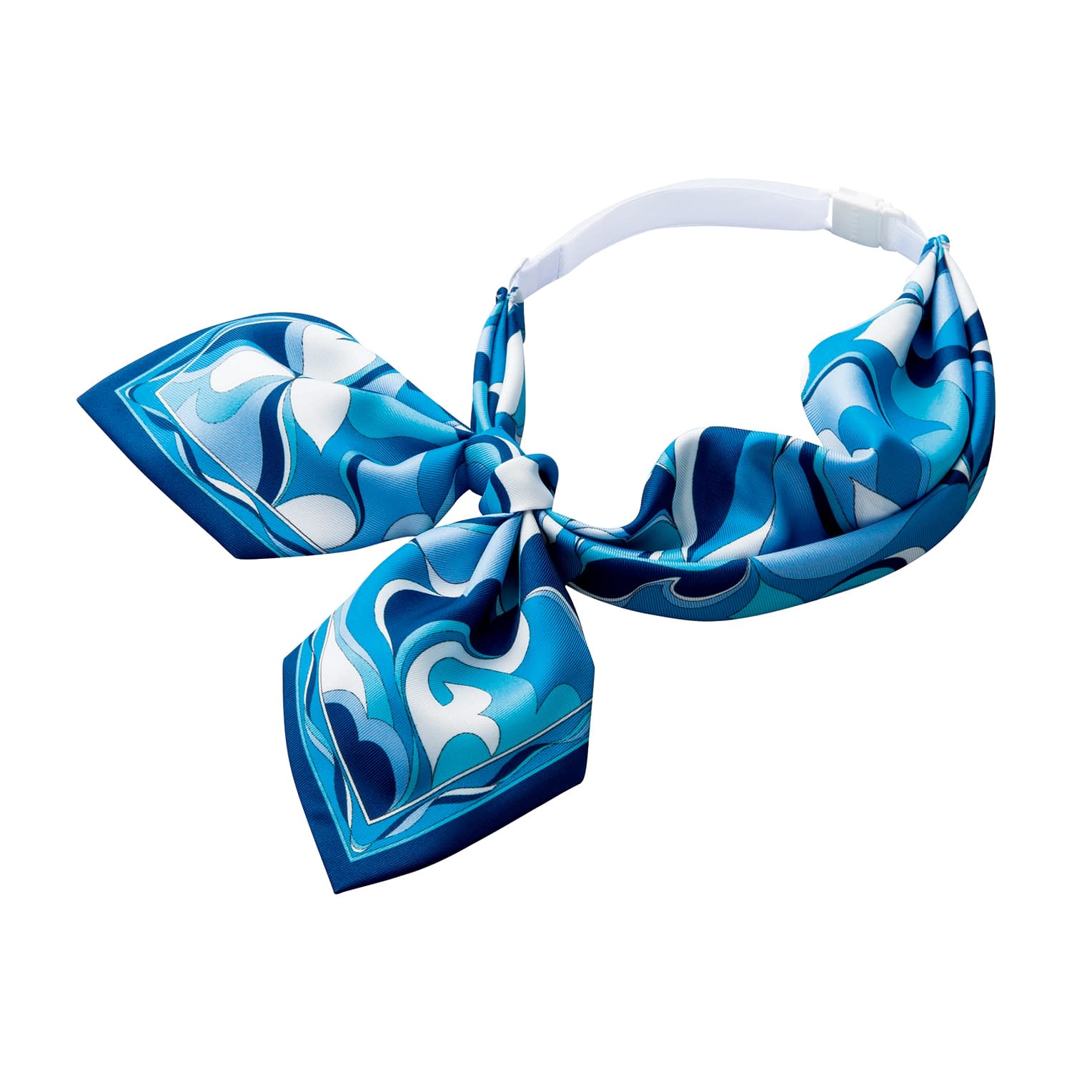 スカーフリボン 事務服 25-6581-03 BONOFFICE BA9137-4(グリーン)