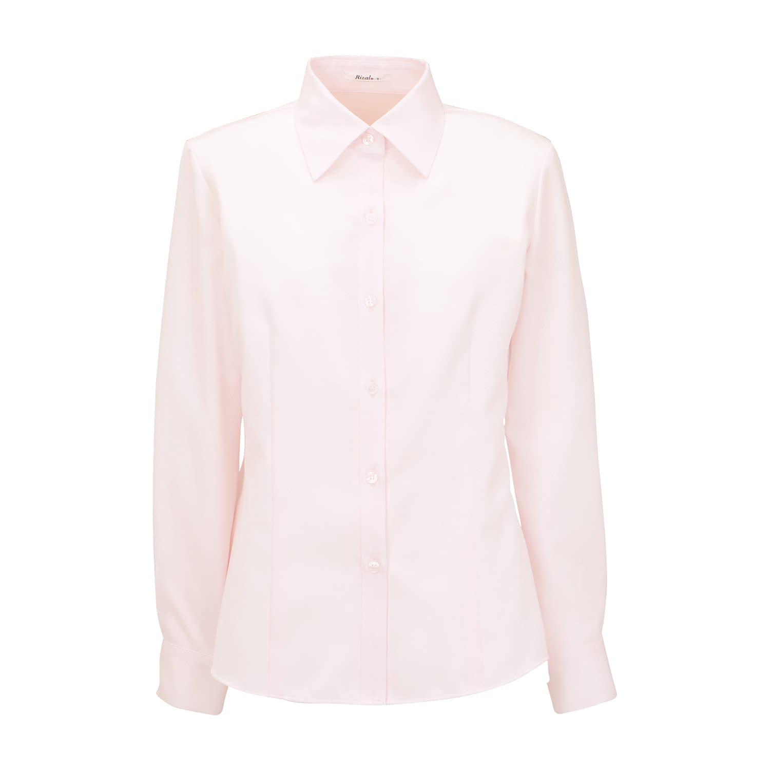 長袖ブラウス 事務服 25-6586-10 BONOFFICE RB4136-9(7G)ピンク