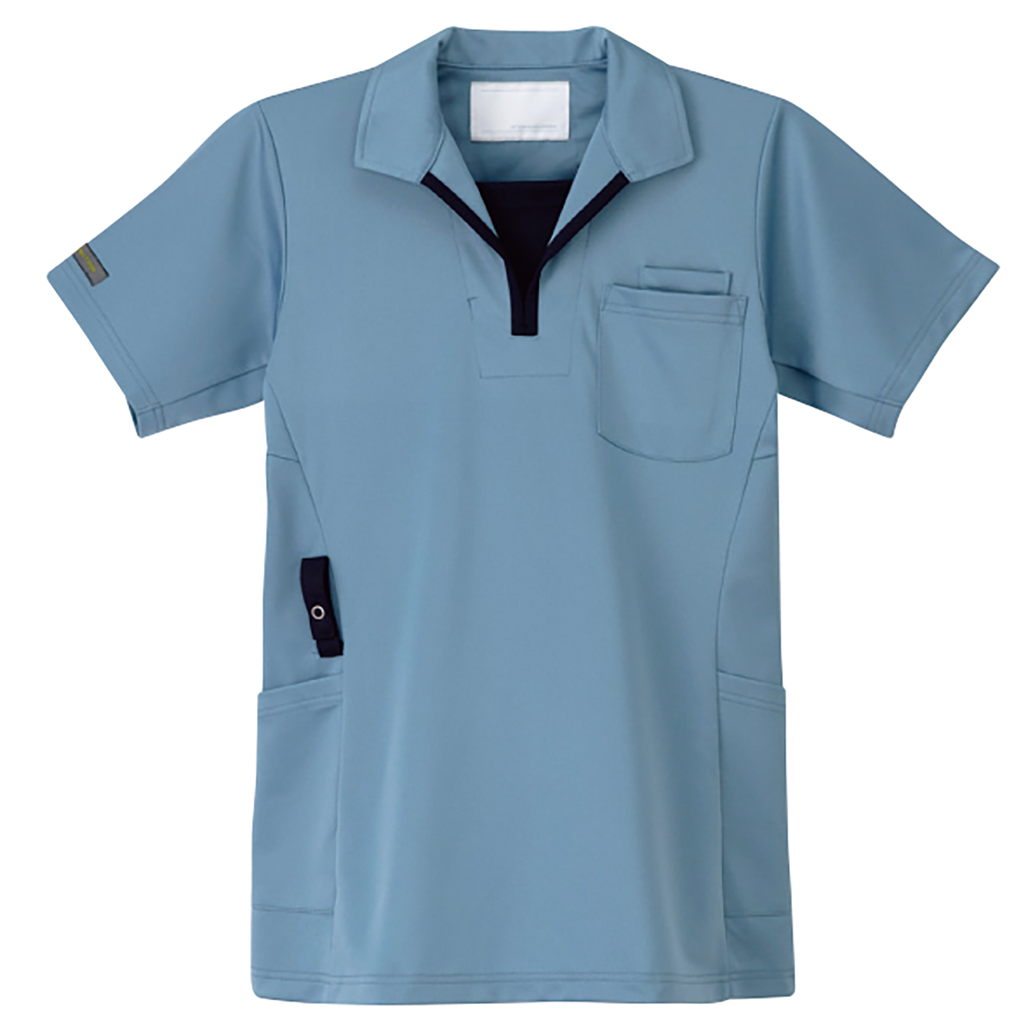 ニットシャツ 25-6528-0305 クラウディブルー ナガイレーベン JD-3172(L)