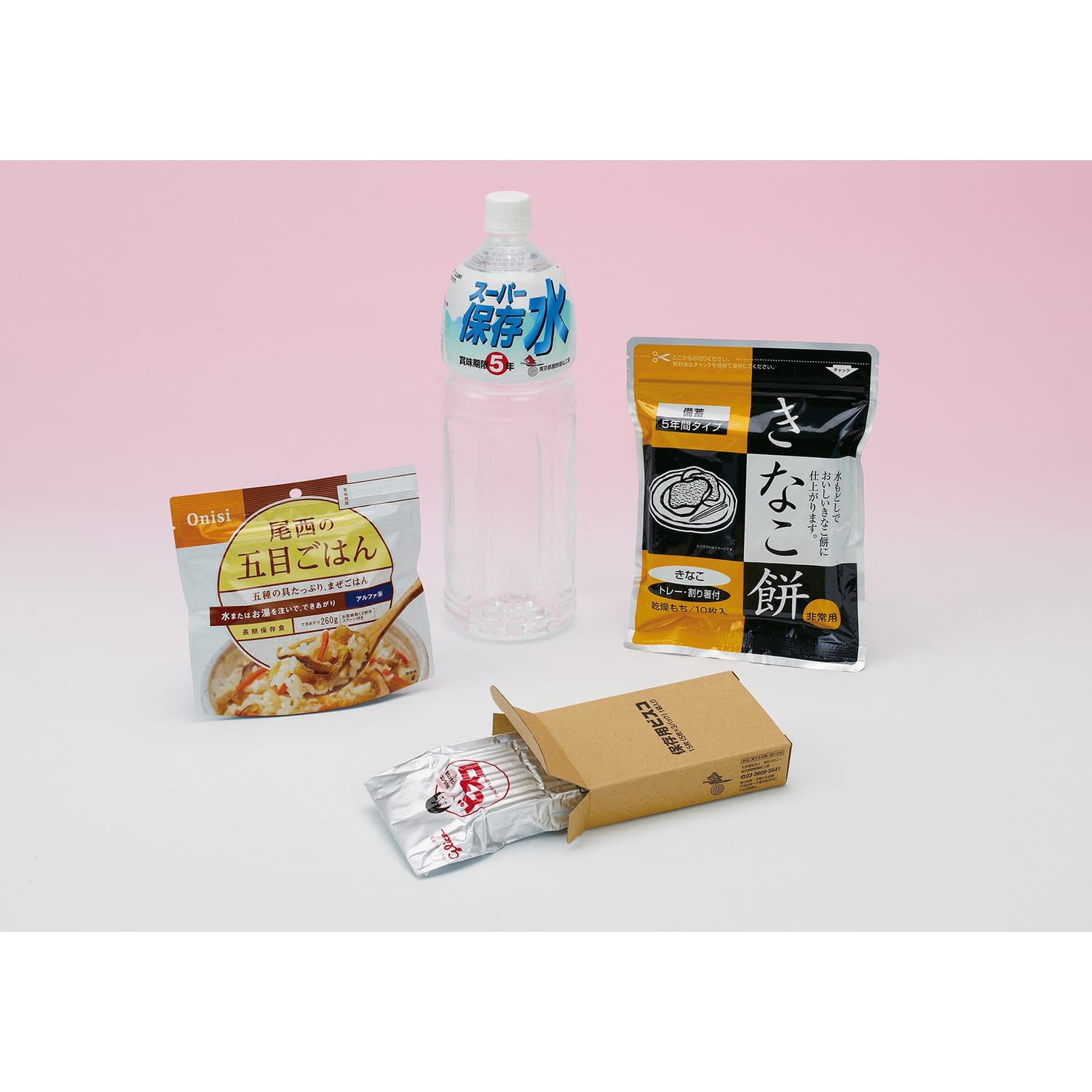 保存食5年サポートセットII 25-5110-00 東京都葛飾福祉工場 2318
