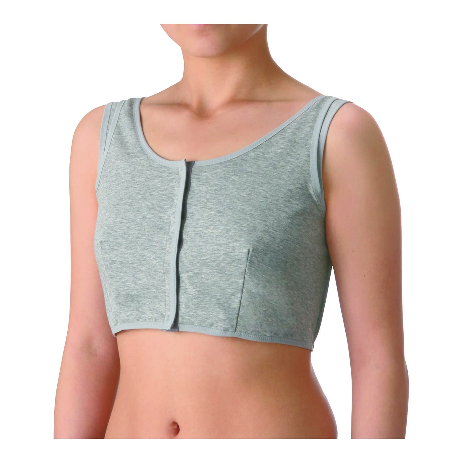 ソフトケアブラ M(アンダー68～76cm) 25-7180-08 ブライトアイズ SK-01(M)グレー