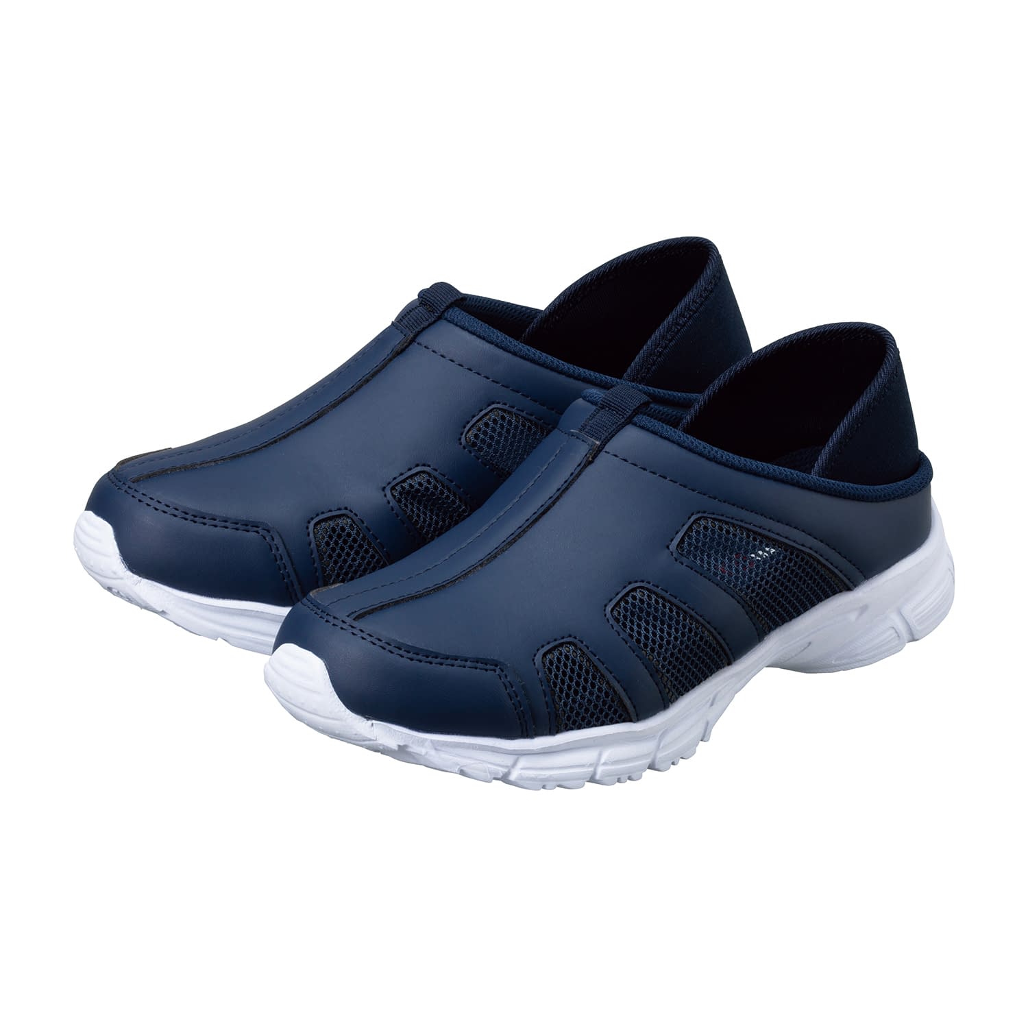 マツヨシ2Wayナースシューズ 25-4002-0406 25.5cm マツヨシ MY-NS1001NA(ALLネイビー