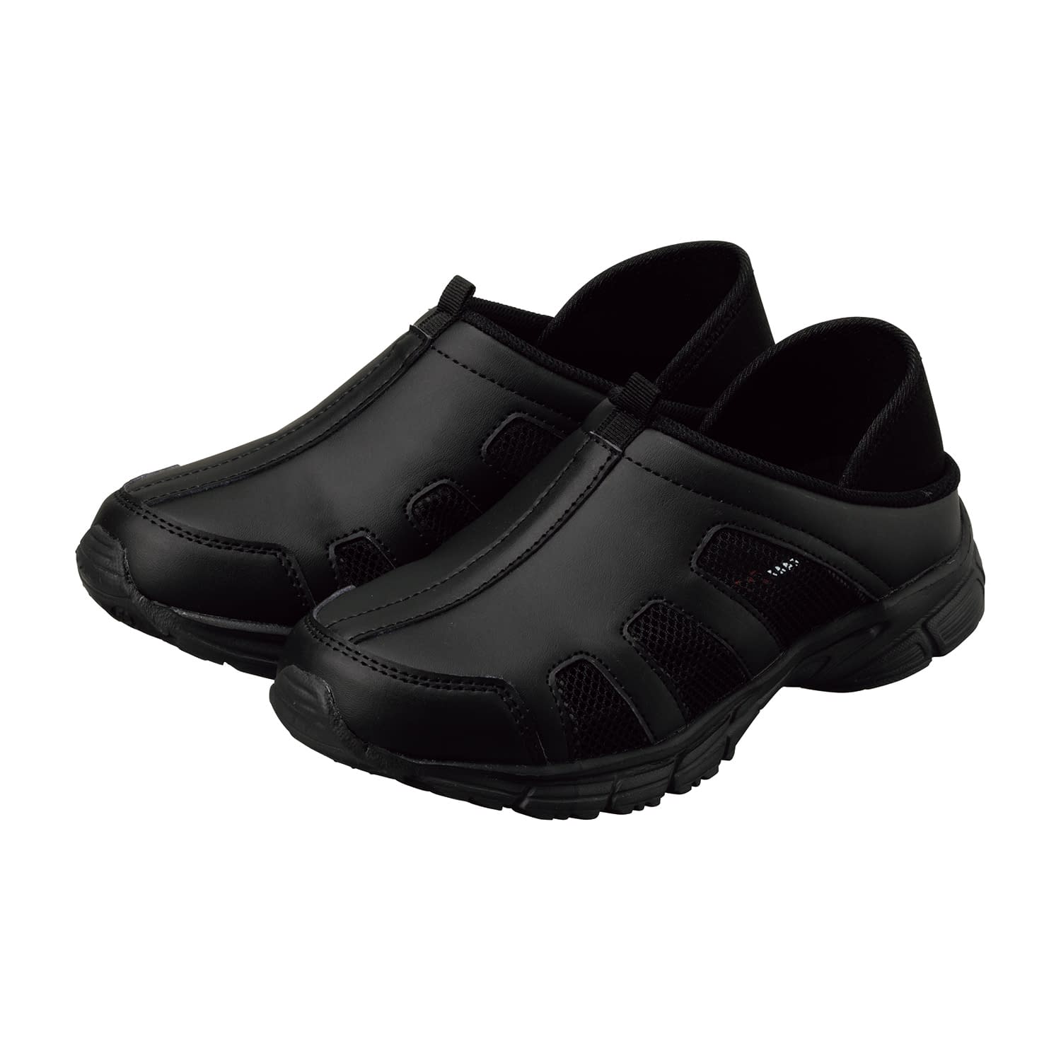 マツヨシ2Wayナースシューズ 25-4002-0507 26cm マツヨシ MY-NS1001BL(ALLブラック