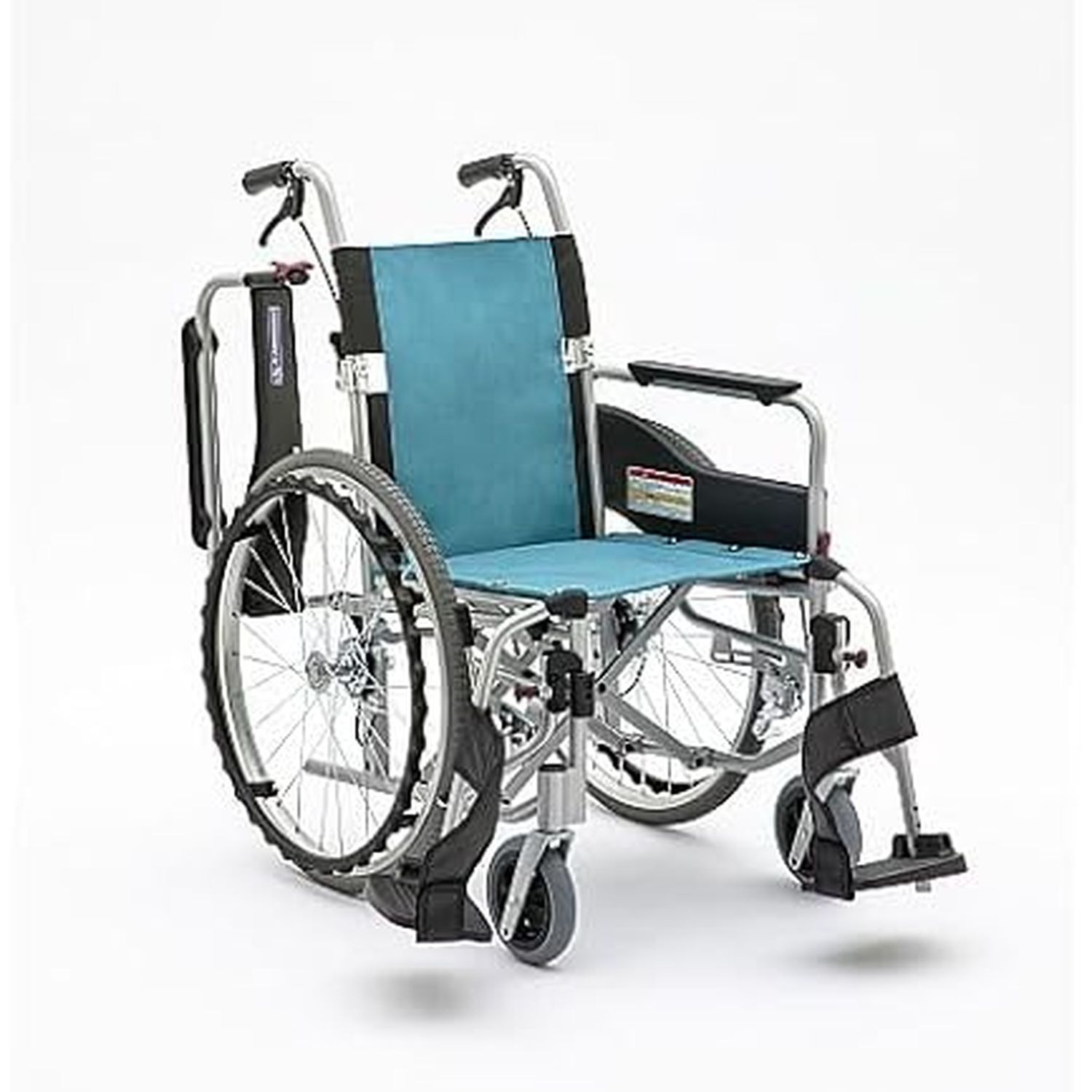 車いす ステイヤープラス(自走用) カワムラサイクル SYP22-40SB(ミント