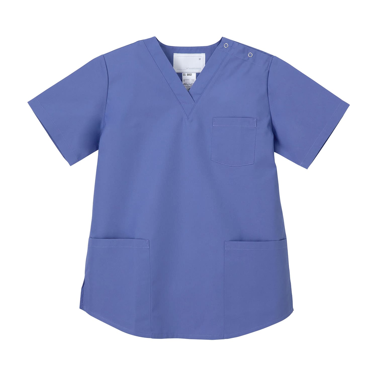 女子上衣 21-6705-0002 クールブルー ナガイレーベン ES-8662(S)