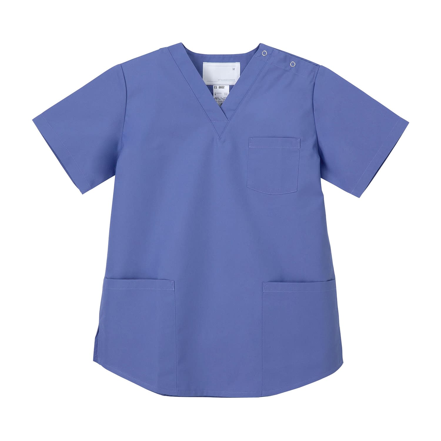 女子上衣 21-6705-0202 クールブルー ナガイレーベン ES-8662(L)