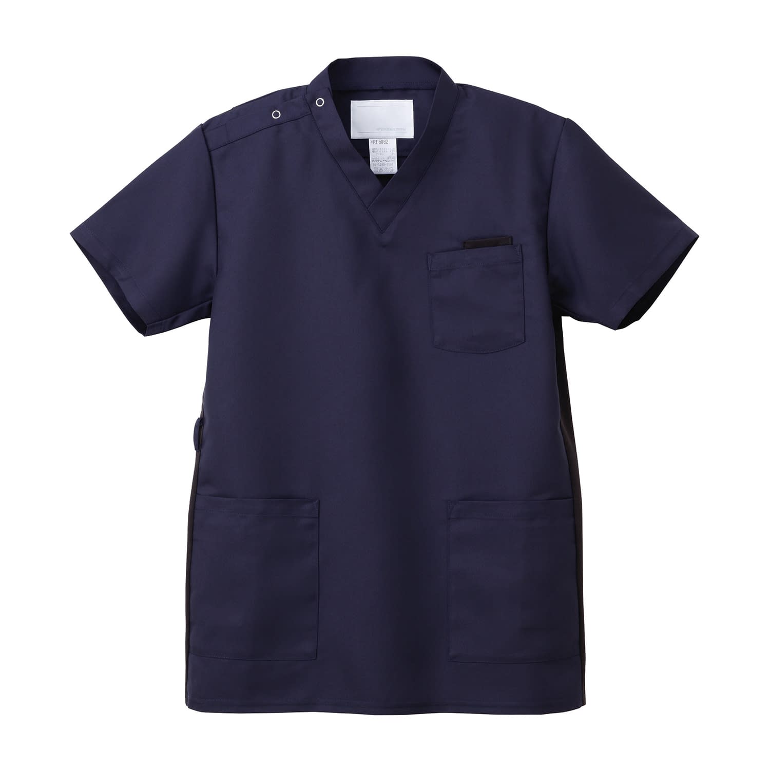 男女兼用上衣 23-7808-0004 ネイビー ナガイレーベン RT-5062(S)