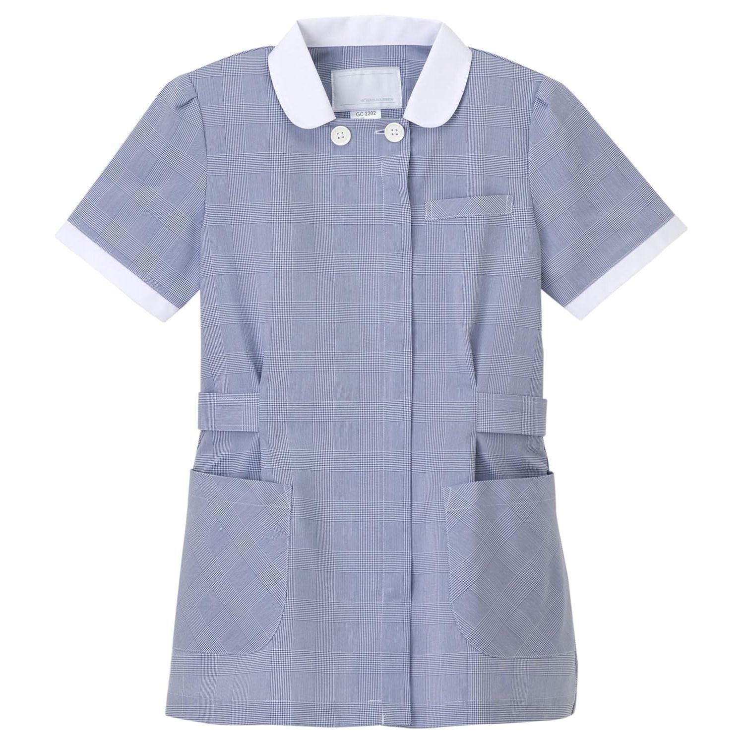 ナガイレーベン 実習上衣 グレー M GC2202 1枚 GC2202 ナガイレーベン ナースウェア ジャケット 女性用