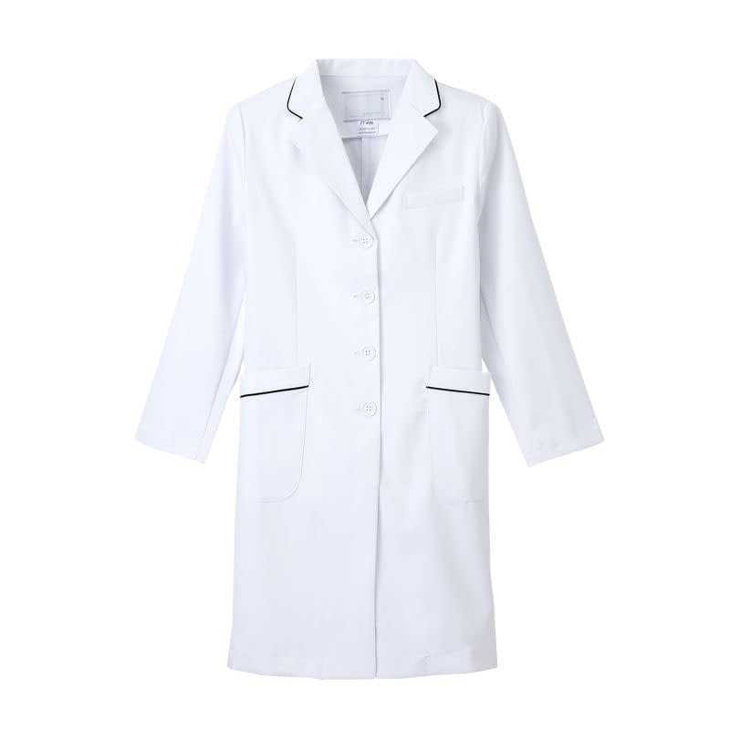 女子シングル診察衣 24-5359-00 ナガイレーベン FT-4550(S)Tネイビー