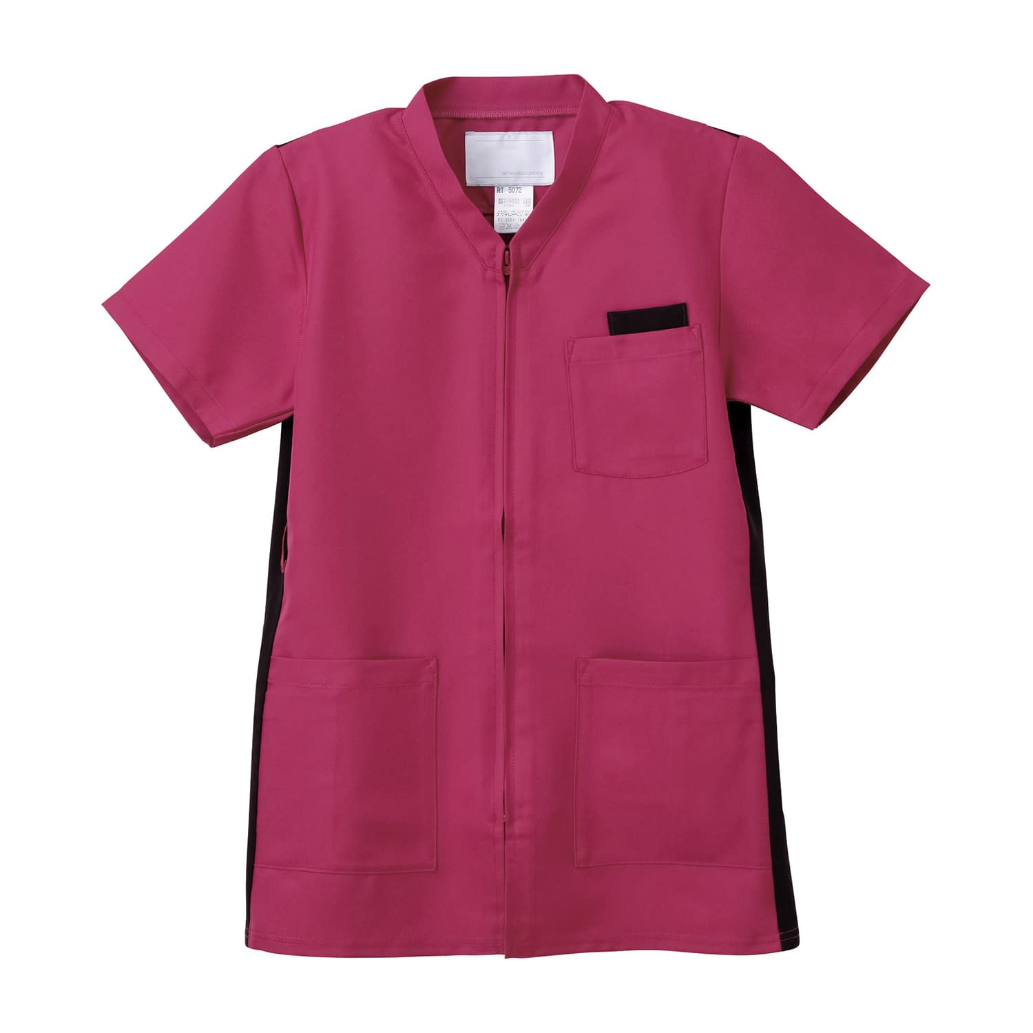 男女兼用上衣 23-7806-0002 ディープピンク ナガイレーベン RT-5072(SS)