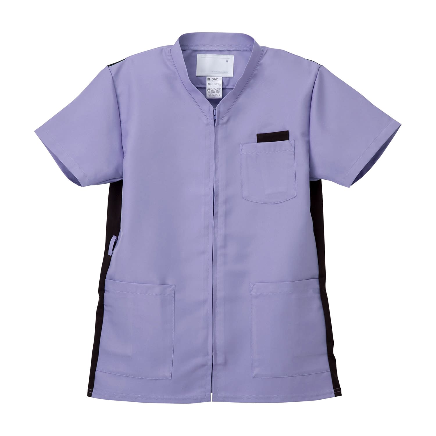 男女兼用上衣 23-7806-0506 ラベンダー ナガイレーベン RT-5072(BL)