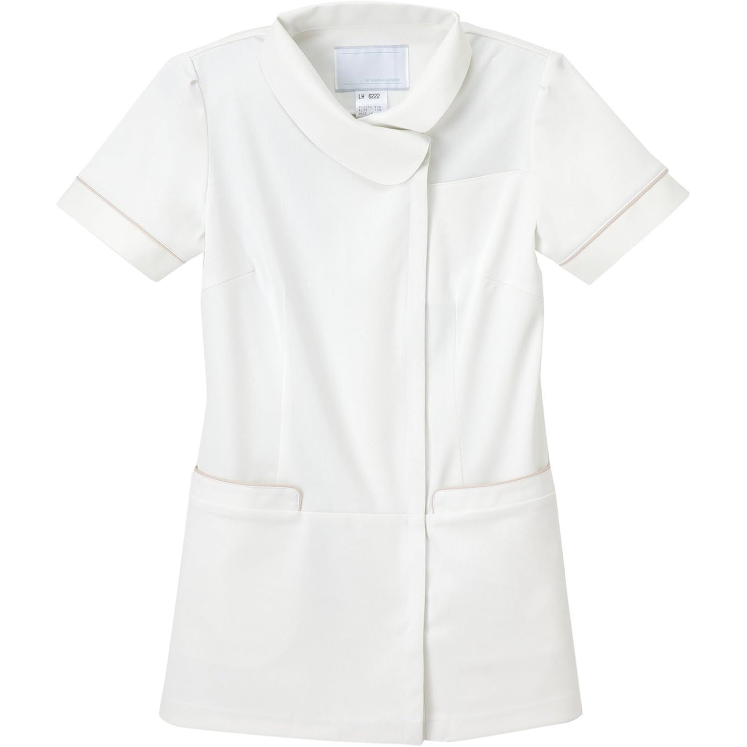 女子上衣 ピンク EL ナガイレーベン LX4052 (61-0785-10) NAGAILEBEN⁄ナガイレーベン-LX-4052-5接触冷感女子上衣（ピンク