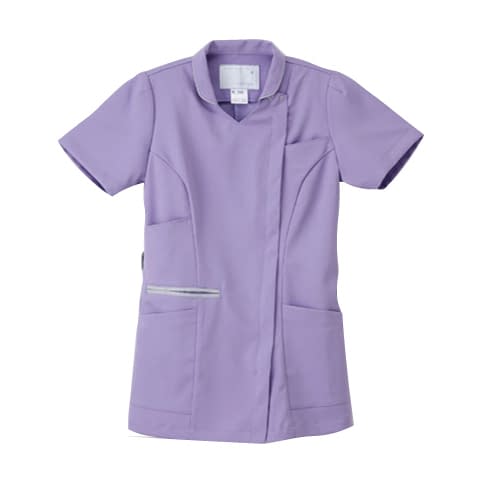 女子ハイブリッドチュニック 24-8129-0303 ラベンダー ナガイレーベン ML-1142(LL)