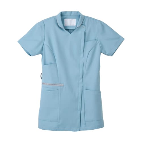 女子ハイブリッドチュニック 24-8129-0305 ターコイズ ナガイレーベン ML-1142(LL)