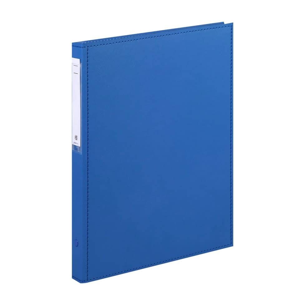 カルテブック(スタンダード)CY4 A4 カルテバインダー 24-4515-0102 2:ライトブルー LIHITLAB. HB407(A4)4ケツ