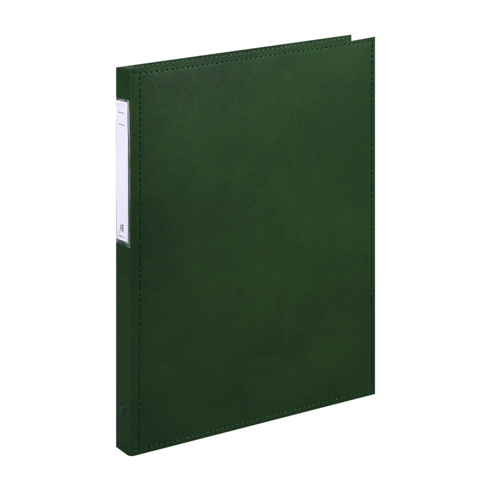 カルテブック(スタンダード)CY4 A4 カルテバインダー 24-4515-0103 3:グリーン LIHITLAB. HB407(A4)4ケツ