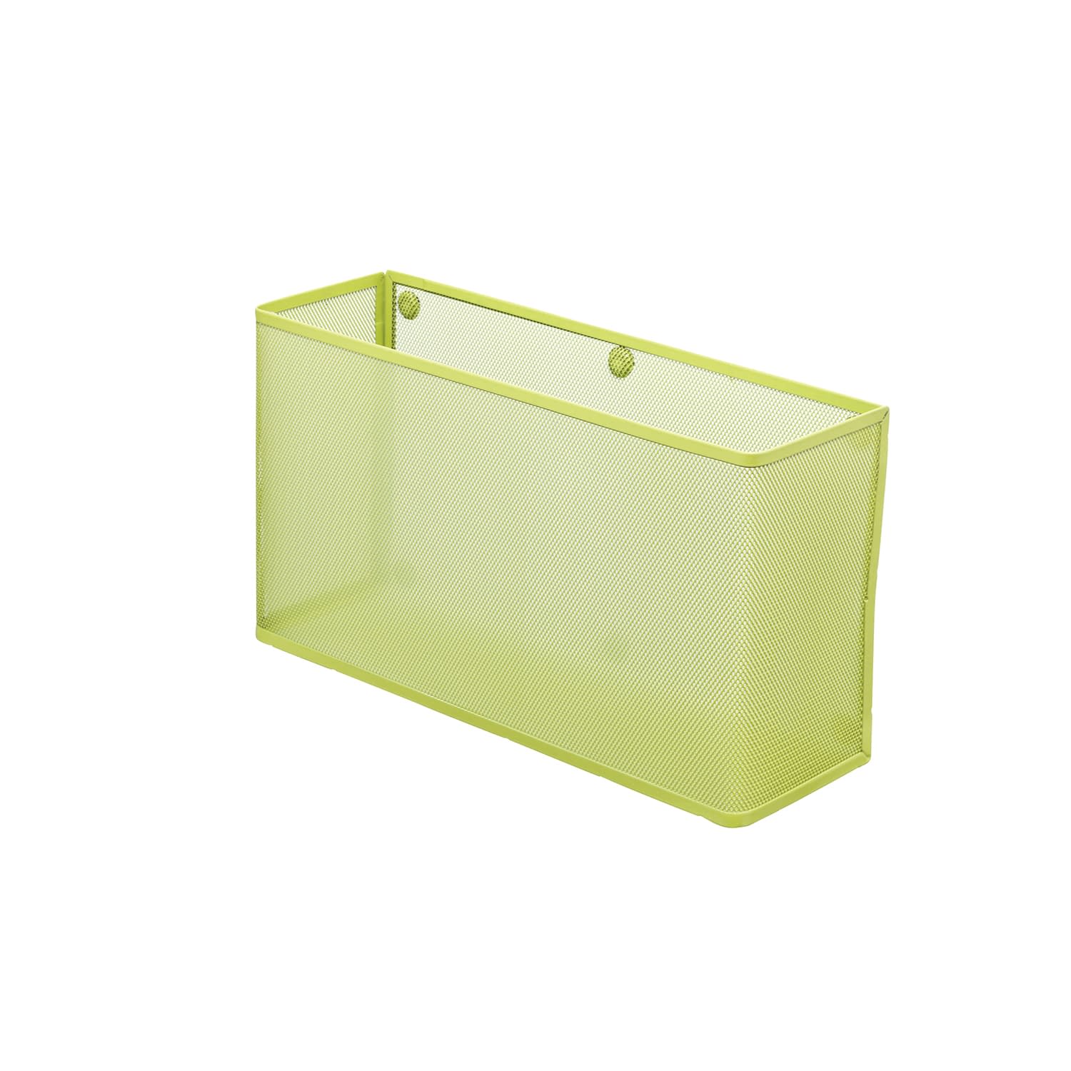 マグネットポケット(A4横ワイド) 連絡ポスト 23-6824-02 LIHITLAB． A7395-6(キミドリ)