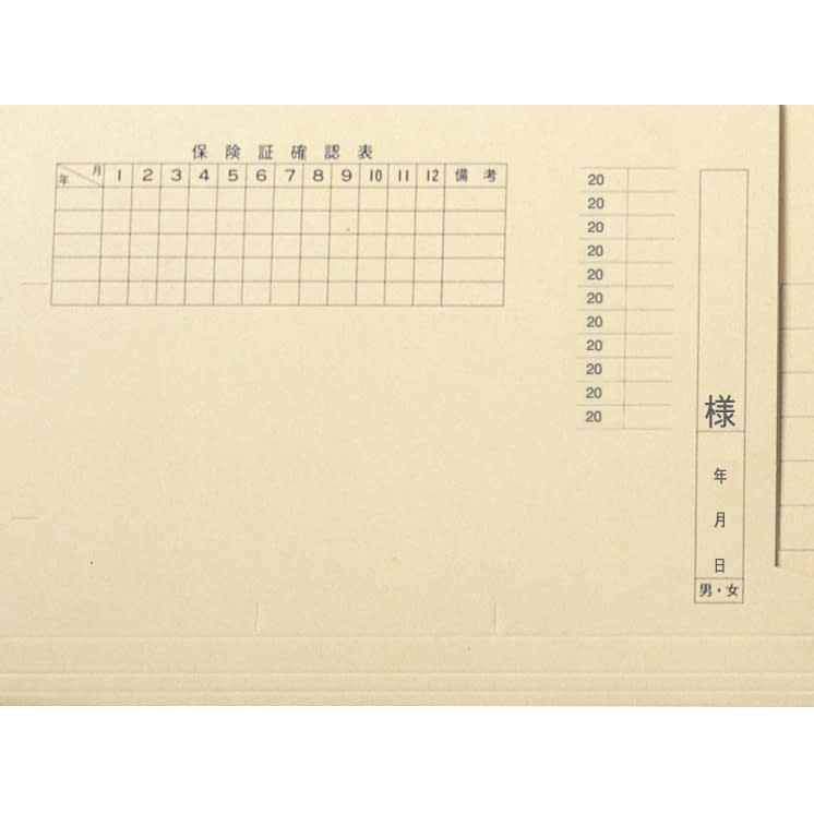 TDカルテフォルダー(B5用) B5用 02-2865-00 ケルン KS-720(ラベルナシ)