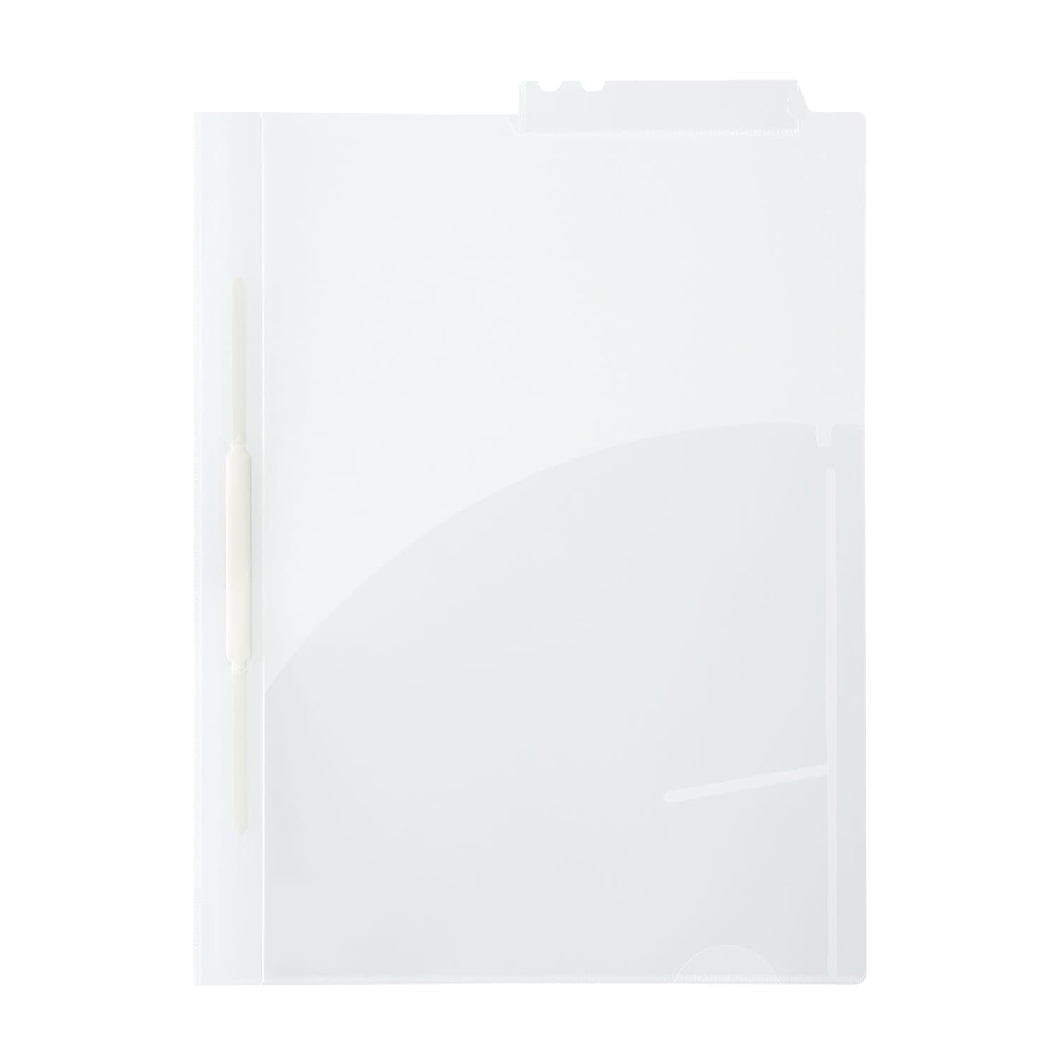 TDカルテフォルダー(A4用) A4用・透明 02-2870-00 ケルン KS-740(PPセイ)トウメイ