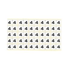 カルテナンバーラベル カルテ 02-2895-0404 番号指定:4 ケルン KS-757(15X30MM)250イリ