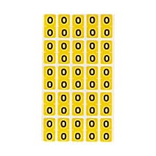 カルテナンバーラベル 02-2895-0200 番号指定:0 ケルン KS-763(30X15MM)250イリ