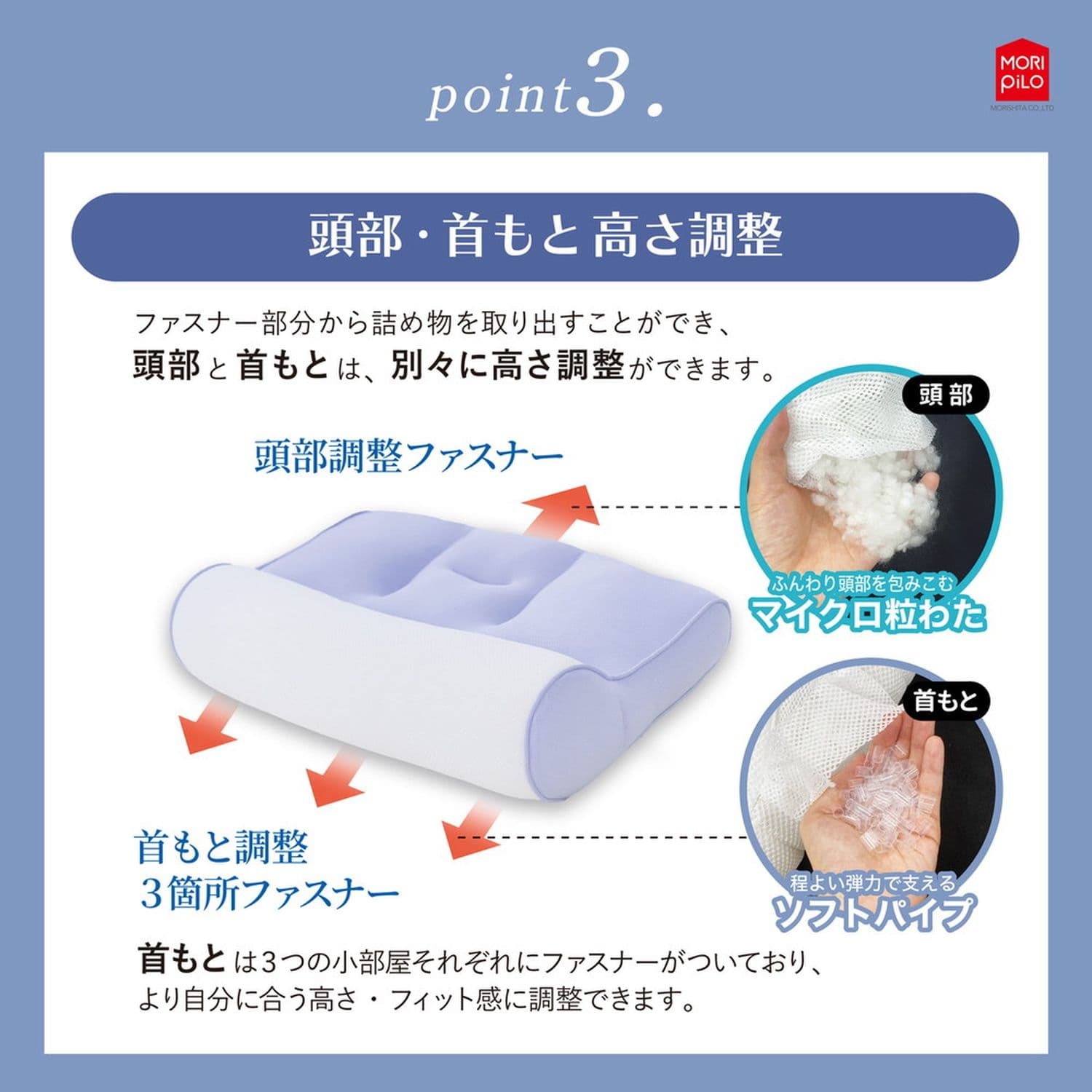 スマホ首を考えたまくら(ソフトタイプ) 100089000480026｜マツヨシ