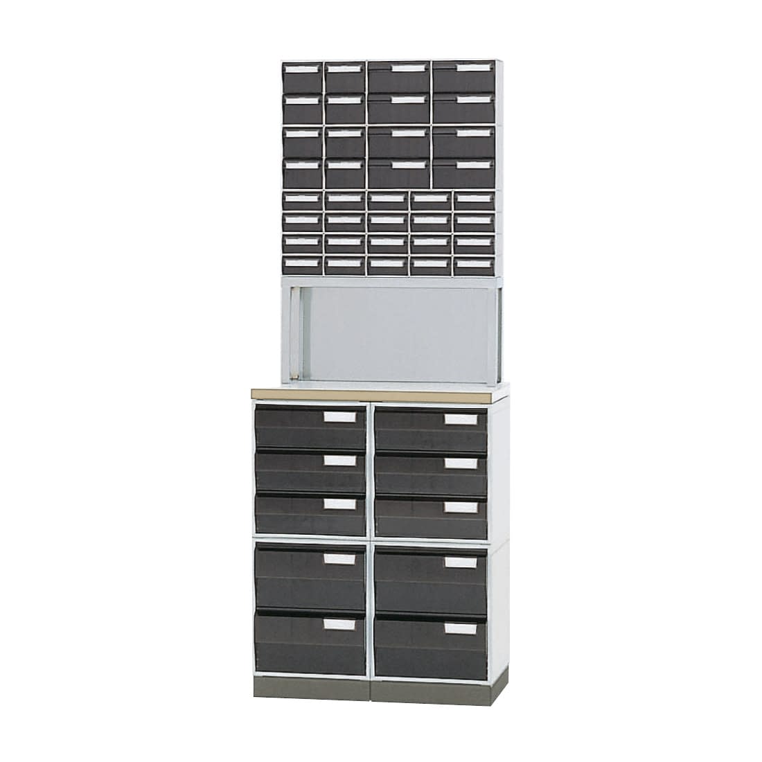 アンプル・外用薬キャビネット 01-3436-0002 アンバー サカセ化学工業 K-2204S