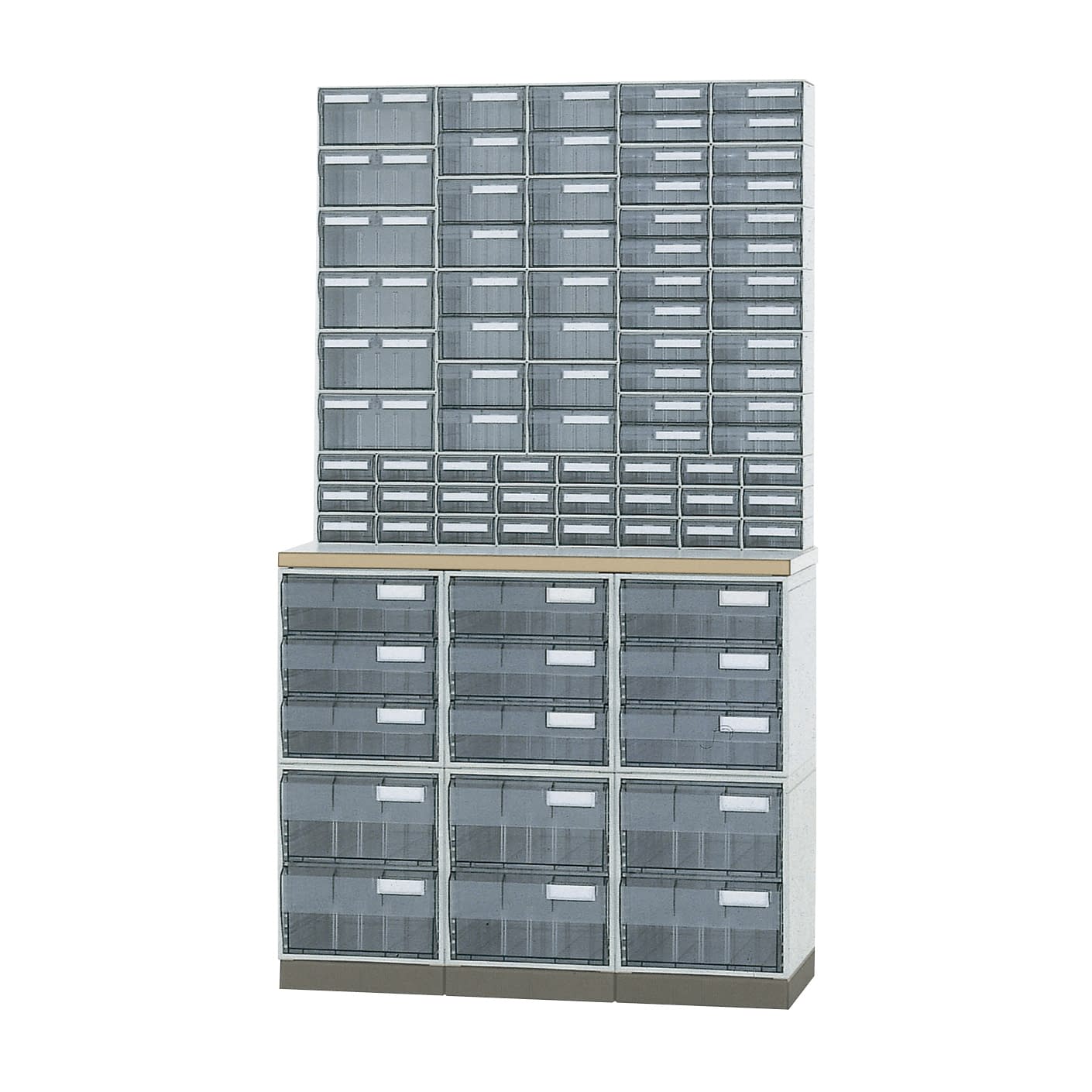 アンプル・外用薬キャビネット 01-3426-0001 透明 サカセ化学工業 K-3201