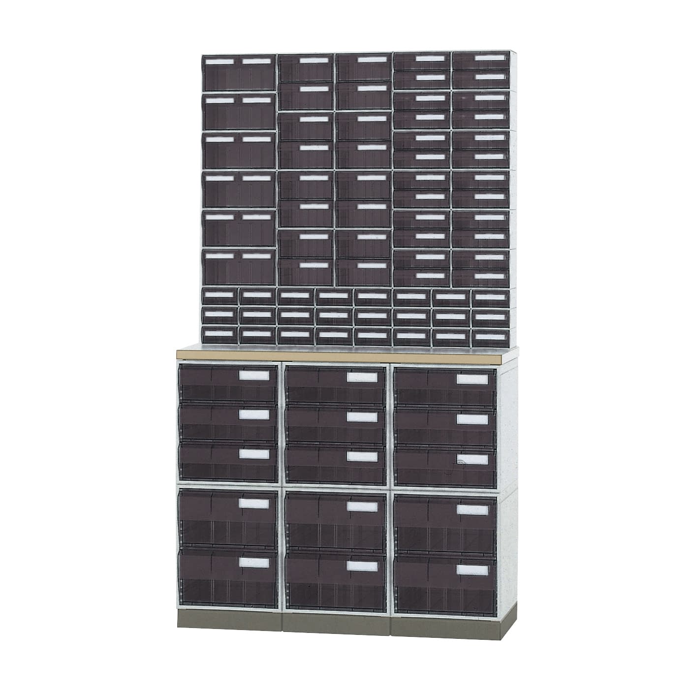 アンプル・外用薬キャビネット 01-3426-0002 アンバー サカセ化学工業 K-3201