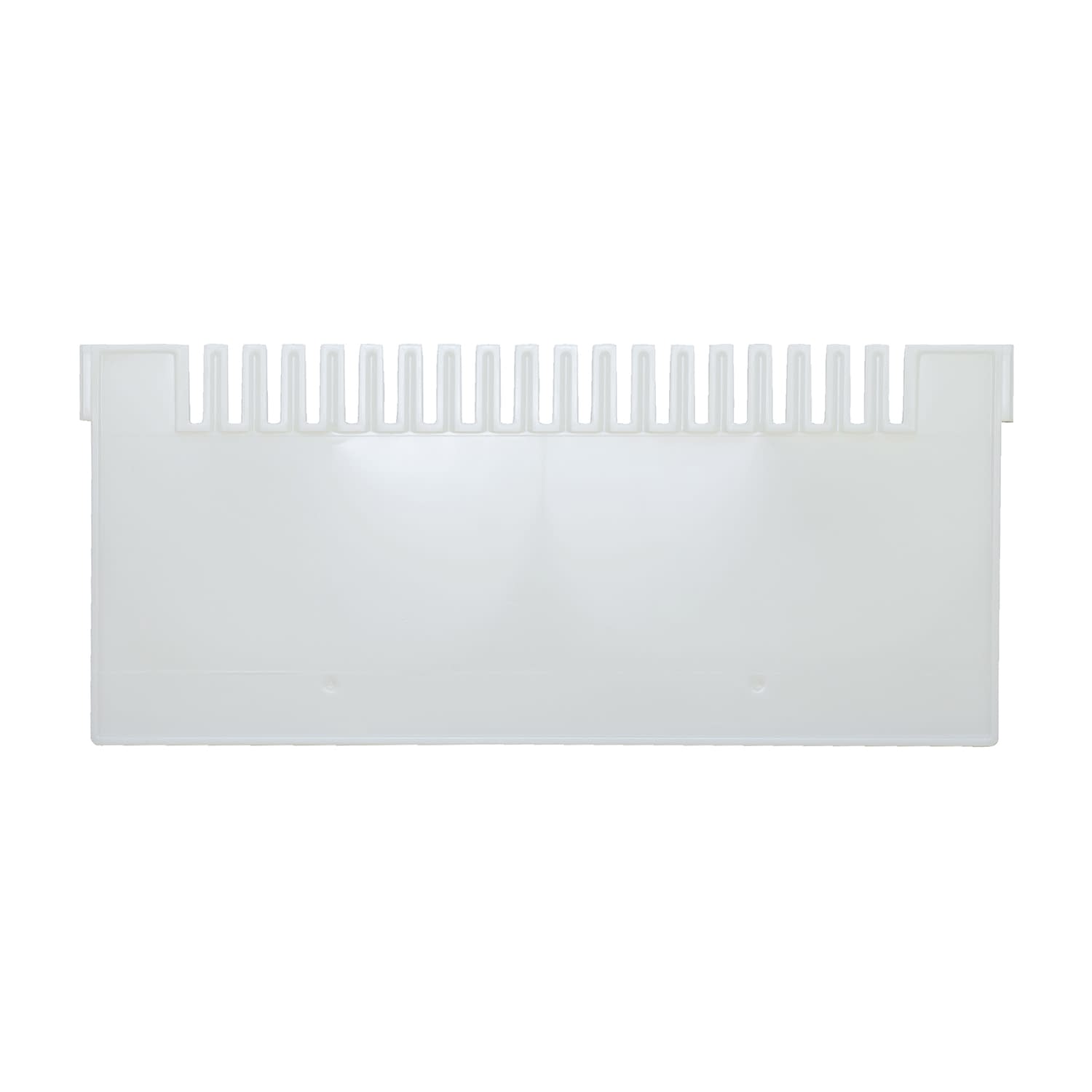 プラスチックトレー用仕切板 短辺1/1(346mm) 01-2548-16 サカセ化学工業 PD17-40(ニュウハク)