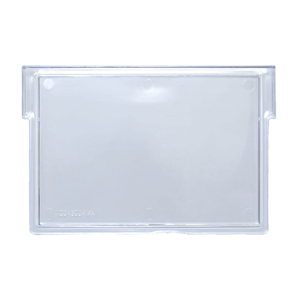 プラスチックトレー用仕切板 長辺1/4(130mm) 01-2548-14 サカセ化学工業 PD10-64(トウメイ)