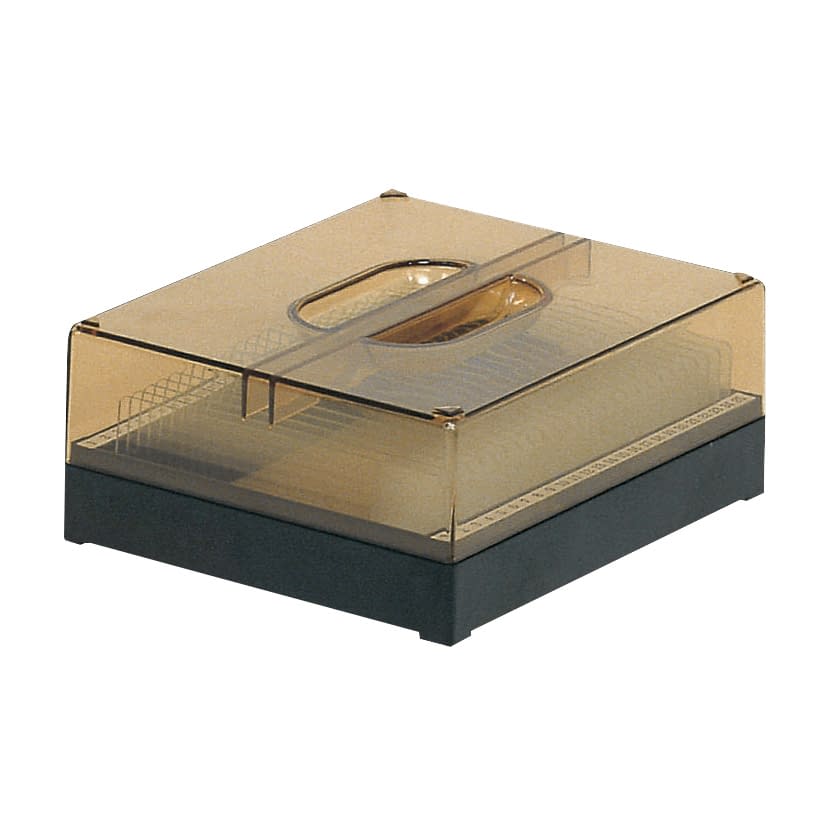 プレパラートグラスケース 25枚用・フタ付 20-2159-00 サカセ化学工業 PG-S01(フタツキ)