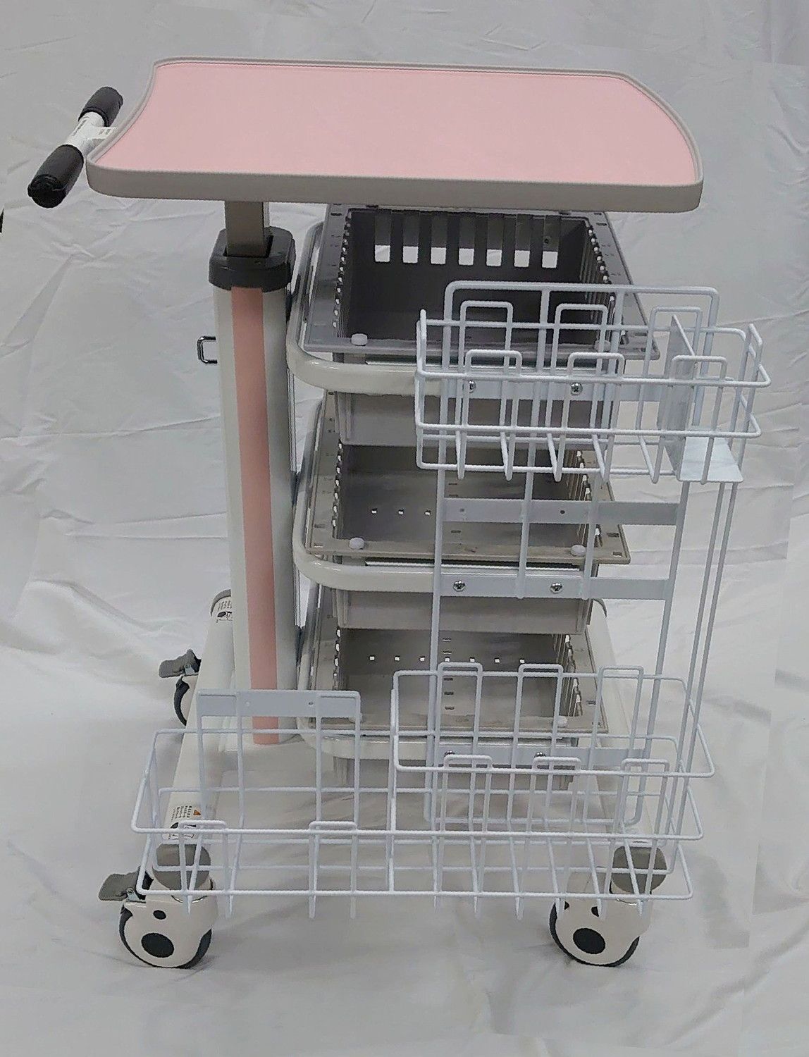 【新品未使用】エステ機器やマシンを置く台、エステ機器カート 楽天市場】エステ機器ワゴン キャスター付き ST-1 幅34.5cm×奥行45cm
